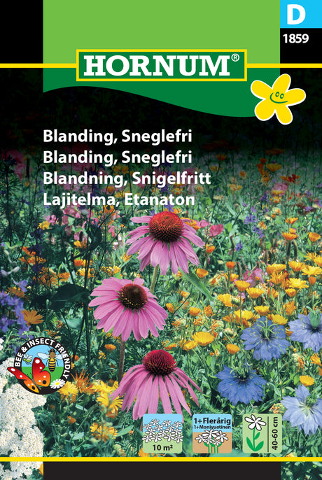 Blomsterprakt Mix 'Snigelfritt' frö