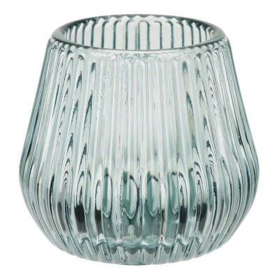 Värmeljushållare Blå