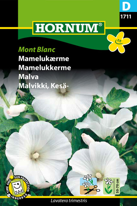 Malva 'Mont Blanc' frö