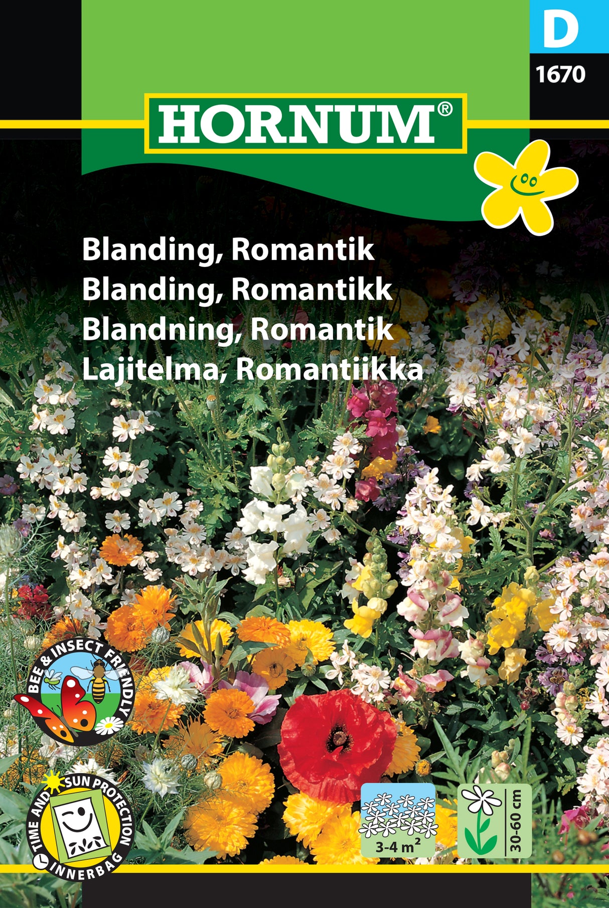 Blomsterprakt Mix 'Romantik' frö